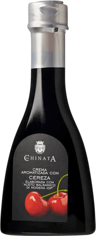 Kostenloser Versand | Olivenöl La Chinata Balsamico — Balsamisch, Crema — Creme Cáceres Spanien Kleine Flasche 15 cl Glas Cereza — Kirsche, Aromatizado — Aromatisiert