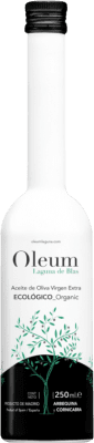 11,95 € | Aceite de Oliva Oleum Laguna de Blas Coupage, AOVE Virgen Extra D.O.P. Aceite de Madrid Comunidad de Madrid España Eco — Ecológico Botellín 25 cl Vidrio