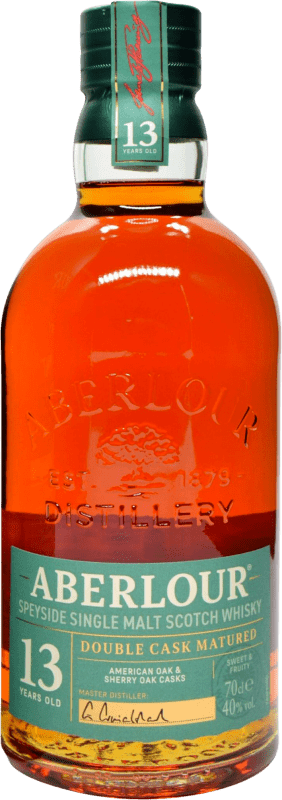 Envoi gratuit | Whisky Single Malt Aberlour Double Cask — Double Fût Royaume-Uni 13 Ans 70 cl