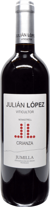 5,95 € | Vin Rouge Torrecastillo Julián López Crianza D.O. Jumilla Région de Murcie Espagne Monastrell 75 cl