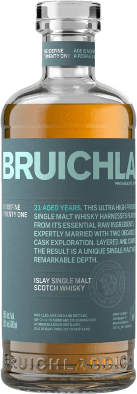 311,95 € Envío gratis | Whisky Single Malt Bruichladdich 21 Años