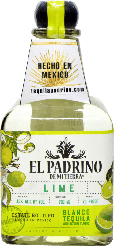 19,95 € Free Shipping | Tequila Valle del Tequila El Padrino de Mi Tierra Blanco — White Lime