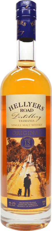 Spedizione Gratuita | Whisky Single Malt Hellyers Road Originale Australia 15 Anni 70 cl