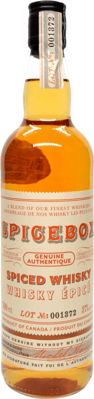 33,95 € | Whisky Blended Spicebox Canada 70 cl Spiced — Speziato