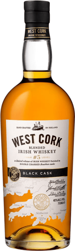58,95 € Spedizione Gratuita | Whisky Blended West Cork Cask — Botte, Black — Nero