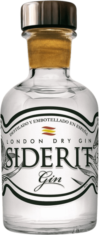 8,95 € Бесплатная доставка | Джин Siderit Классический Мини-бутылка 5 cl