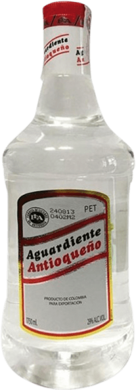 55,95 € Envío gratis | Orujo Aguardiente Aguardiente Antioqueño Botella Especial 1,75 L PET
