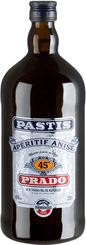 57,95 € Free Shipping | Pastis Bardinet Prado Special Bottle 2,5 L Anís — Anise