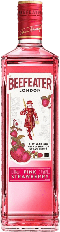 免费送货 | 金酒 Gin Beefeater Pink — 粉红 英国 1 L Strawberry — 草莓