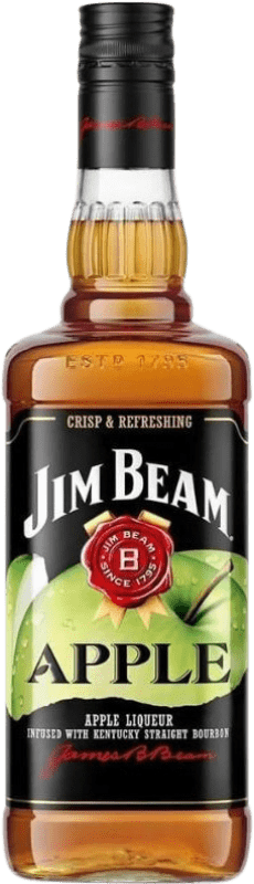 22,95 € | 波本威士忌 Jim Beam 肯塔基 美国 1 L Apple — 苹果