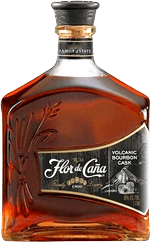 Бесплатная доставка | Ром Flor de Caña Volcanic Bourbon Cask Finish — Финишная выдержка в бочке Никарагуа 1 L