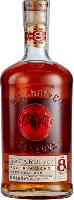 43,95 € | Ром Bacardí Пуэрто-Рико 8 Лет 1 L