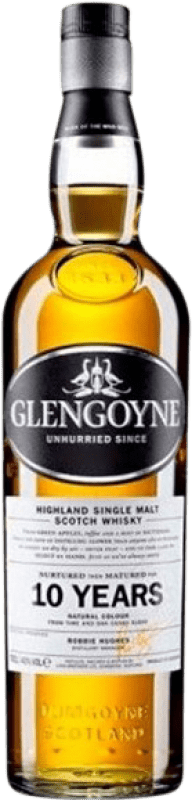 Free Shipping | Single Malt Whisky Glengoyne Highlands United Kingdom 10 Years 1 L