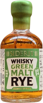 23,95 € | シングルモルトウイスキー Siderit Rye — ライ, Green — 緑 スペイン ミニチュアボトル 10 cl