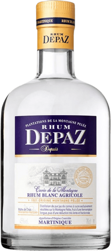 Envoi gratuit | Rhum Depaz La Montagne Cuvée, Blanc, Agricole Martinique 70 cl