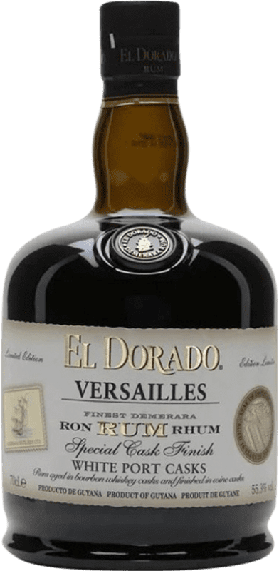 225,95 € Kostenloser Versand | Rum Demerara El Dorado Versailles White Port Cask Finish — Fassreifung