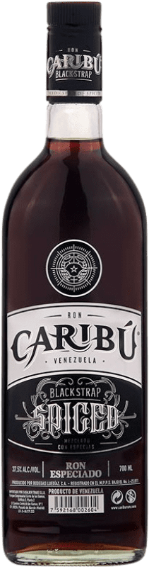 23,95 € | Rum Caribu Black Strap Venezuela 70 cl Spiced