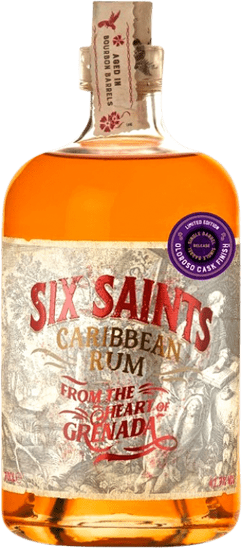 81,95 € Envio grátis | Rum Six Saints Oloroso Cask Finish — Afinado em Barrica