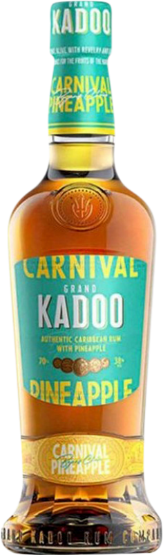 Free Shipping | Rum Grand Kadoo Carnival Barbados 70 cl Pineapple