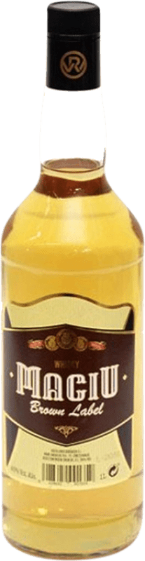 10,95 € | Whisky Blended Roniwesk Maciu Brown Label Highlands Reino Unido 1 L