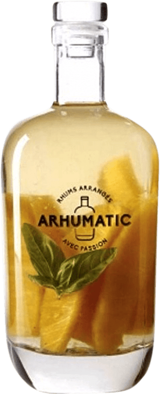 52,95 € | Rhum Arhumatic France 70 cl Piña — Ananas, Albahaca — Basilic