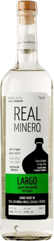 Envoi gratuit | Mezcal Real Minero Largo Oaxaca Mexique 70 cl