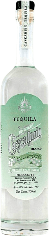 Envio grátis | Tequila Cascahuin Blanco — Branco Jalisco México 70 cl