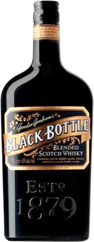 27,95 € | Whisky Blended Burn Stewart 1879. Black Bottle Islay Reino Unido 70 cl