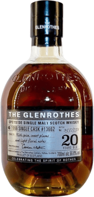 Single Malt Whisky Glenrothes Single Cask — Einzelfass 20 Jahre