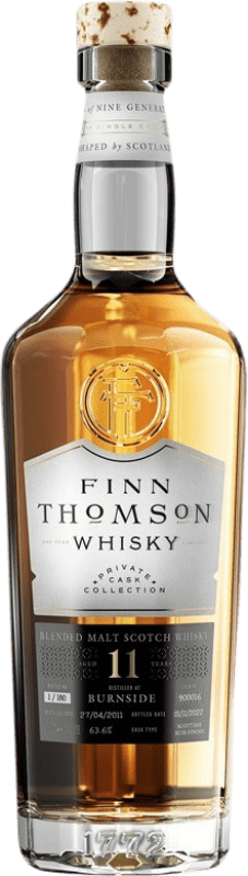 134,95 € Free Shipping | Blended Whisky Finn Thomson At Burnside 11 Years