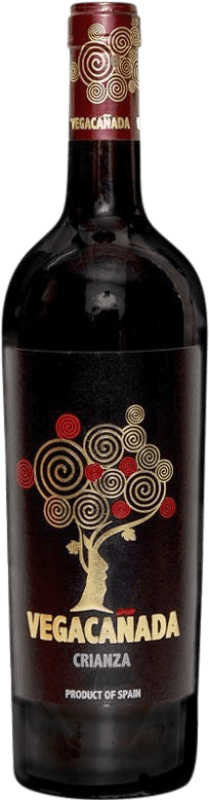 8,95 € Spedizione Gratuita | Vino Rosso Arloren Vegacañada Crianza — Invecchiato in Botte D.O. Jumilla