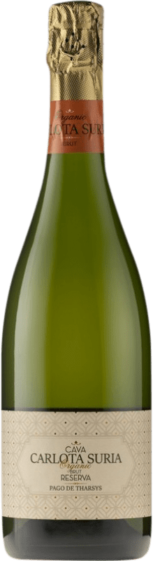 19,95 € Spedizione Gratuita | Spumante Bianco Pago de Tharsys Carlota Suria Brut Riserva D.O. Cava