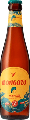 Kostenloser Versand | Bier Huyghe Mongozo Flandes Belgien Drittelliterflasche 33 cl Mango
