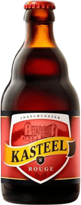 送料無料 | ビール Van Honsebrouck Kasteel Rouge Red Ale — レッドビール Flandes ベルギー 1/3ボトル 33 cl