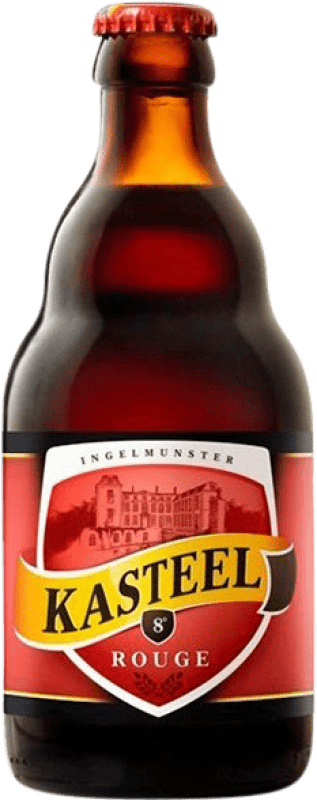 Envoi gratuit | Bière Van Honsebrouck Kasteel Rouge Red Ale — Rouge Flandes Belgique Bouteille Tiers 33 cl