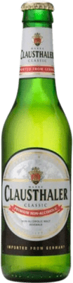 Kostenloser Versand | Bier Clausthaler Klassisch Deutschland Drittelliterflasche 33 cl Alkoholfrei