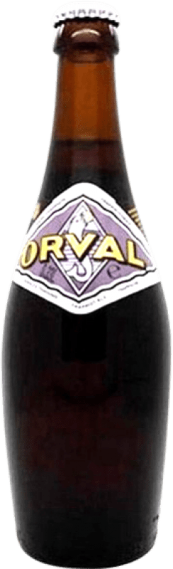 Kostenloser Versand | Bier Orval Valonia Belgien Drittelliterflasche 33 cl