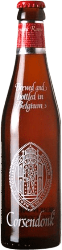 Spedizione Gratuita | Birra Corsendonk Rousse Red Ale — Rossa Brabante Belgio Bottiglietta Terzo 33 cl