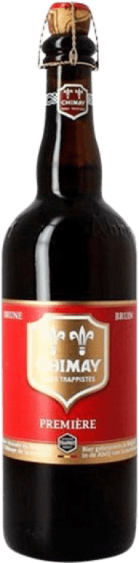 Envio grátis | Cerveja Chimay Red Ale — Vermelha Valonia Bélgica 75 cl