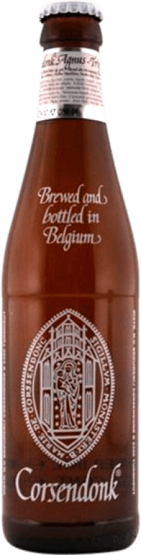 Бесплатная доставка | Пиво Corsendonk Agnus Brabante Бельгия Бутылка на треть 33 cl