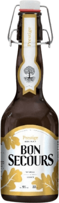 Envio grátis | Cerveja Caulier Bonsecours Prestige Bélgica Garrafinha Terço 33 cl