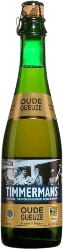Free Shipping | Beer Timmermans Oude Gueuze Lambic Brabante Belgium Half Bottle 37 cl