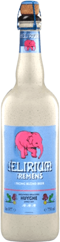 Envio grátis | Cerveja Huyghe Delirium Tremens Metal Flandes Bélgica 75 cl