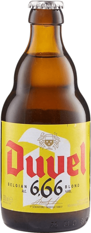 免费送货 | 啤酒 Duvel Moortgat 666 Flandes 比利时 三分之一升瓶 33 cl