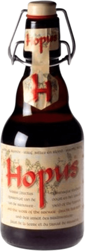 Kostenloser Versand | Bier Lefebvre Hopus Brabante Belgien Drittelliterflasche 33 cl