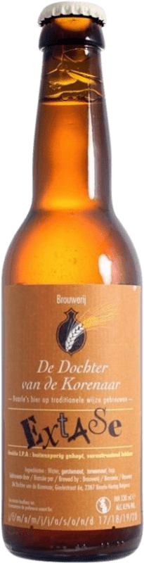 Бесплатная доставка | Пиво Dochter Van de Korenaar Extase IPA — India Pale Ale, Double Malt — Двойной солод Brabante Бельгия Бутылка на треть 33 cl