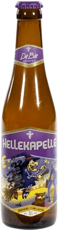 Envío gratis | Cerveza Bie Hellekapelle Flandes Bélgica Botellín Tercio 33 cl