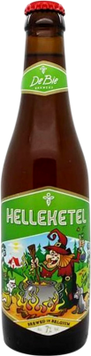 Envoi gratuit | Bière Bie Helleketelbier Valonia Belgique Bouteille Tiers 33 cl