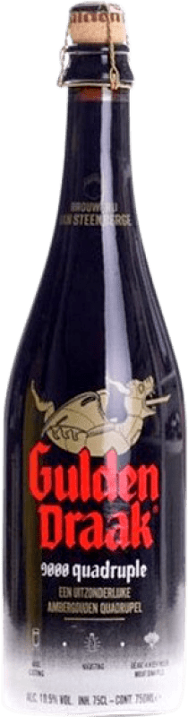 Envio grátis | Cerveja Van Steenberge Gulden Draak 9000 Flandes Bélgica 75 cl