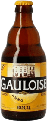 送料無料 | ビール Brasserie du Bocq La Gauloise Blonde — ブロンド Valonia ベルギー 1/3ボトル 33 cl